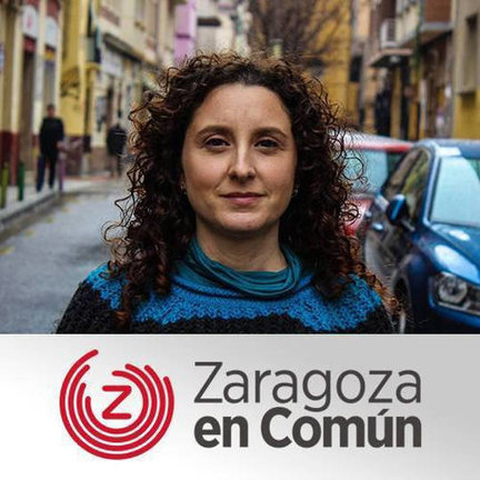 Arantza Gracia Moreno concejal de cultura de Zaragoza en Común