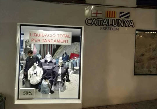 Tienda Catalunya Freedom de Sitges