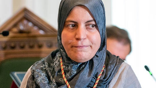 Fatima Taleb, cocejala de origen musulman en Badalona