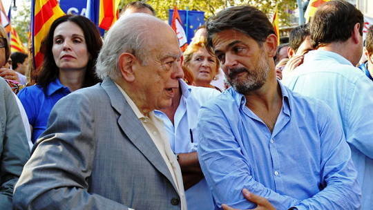 Jordi Pujol y Oriol Pujol