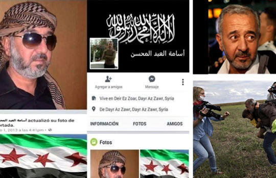 Perfil de Facebook de Osama Abdul, más conocido como el refugiado de la zancadilla.